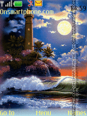 Capture d'écran Lighthouse thème