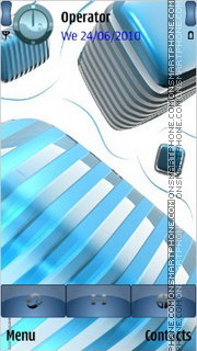 3d Stripes Theme-Screenshot