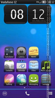 Hybrid Nokia theme screenshot
