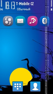 Lonely Bird 5th theme screenshot