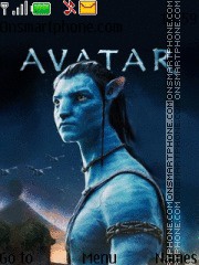 Capture d'écran Avatar Jake Sully thème