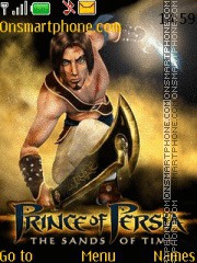 Capture d'écran Prince Of Persia The Sands Of Time thème
