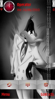 Daffy Duck theme screenshot
