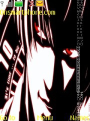 Скриншот темы Death Note Kira