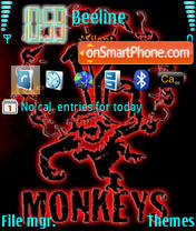 Скриншот темы 12 Monkeys