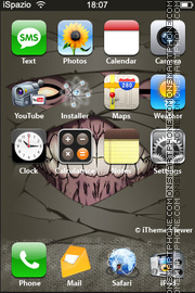 Smile theme screenshot