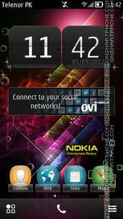 Capture d'écran Nokia V2 thème
