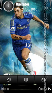 Eden Hazard tema screenshot