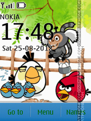 Angry Bird theme screenshot