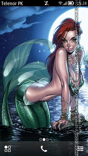 Mermaid tema screenshot
