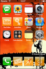 Orange Style 01 tema screenshot