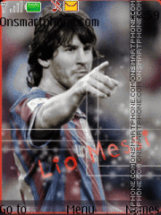 Lionel Messi theme screenshot