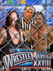 Скриншот темы WWE Undertaker vs Triple H