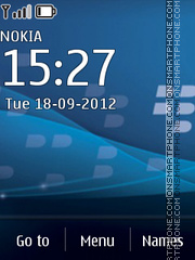 Blackberry bold c3 theme screenshot