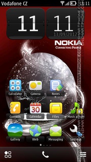 Nokia HD theme screenshot