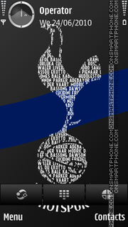 Tottenham tema screenshot