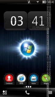 Windows Belle theme screenshot