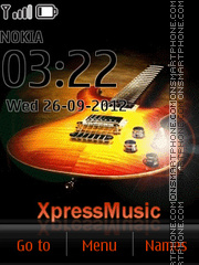 Capture d'écran Express Music Awesome Icons thème