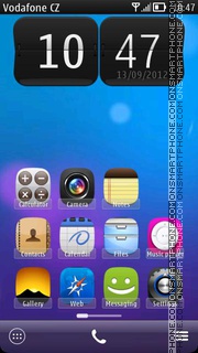 Capture d'écran iBelle thème