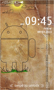 New Android tema screenshot