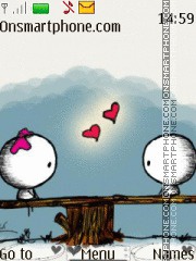 Love Cute Icons theme screenshot