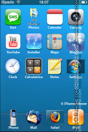 Скриншот темы iWindows 7