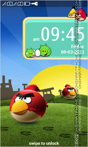 AngryBirds FullTouch theme screenshot