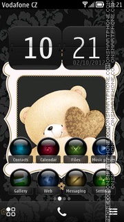 Black Teddy tema screenshot
