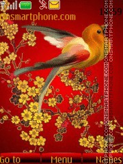 Red Bird tema screenshot
