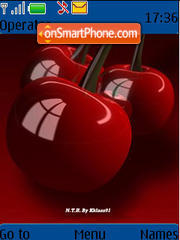 Cherry 01 tema screenshot