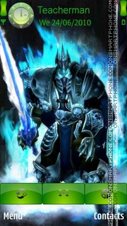 Death Knight theme screenshot
