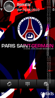 Capture d'écran PSG thème