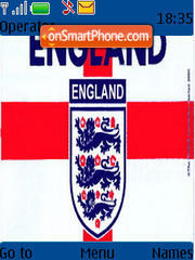 England 02 es el tema de pantalla