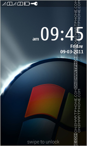 Capture d'écran Windows Black thème