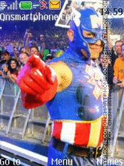 Скриншот темы WWE Rey Mysterio Superhero