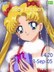 Sailor Moon tema screenshot