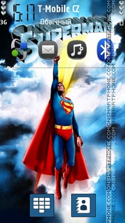 Скриншот темы Superman