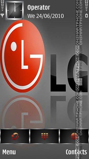 LG Logo es el tema de pantalla