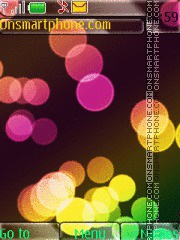 Colorfull Orbs tema screenshot