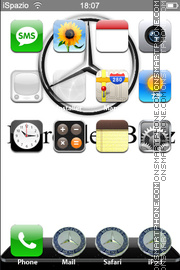 Mercedes 3263 theme screenshot