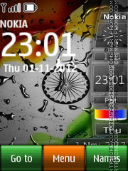 India Flag All in one theme screenshot