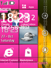 Скриншот темы New Lumia HD