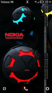 Capture d'écran Nokia My thème