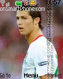 Capture d'écran Cristiano Ronaldo thème
