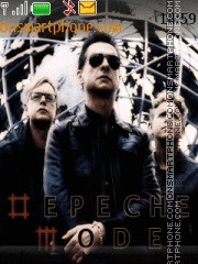 Скриншот темы Depeche Mode 04