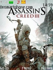Capture d'écran Assassins Creed III thème