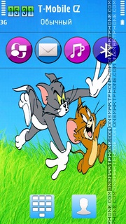 Tom & Jerry 5th es el tema de pantalla