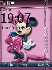 Minnie Mouse 06 es el tema de pantalla