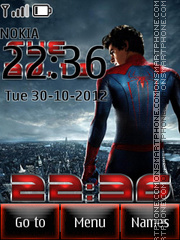 Amazing Spiderman 01 tema screenshot