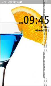 Capture d'écran Cocktail theme thème